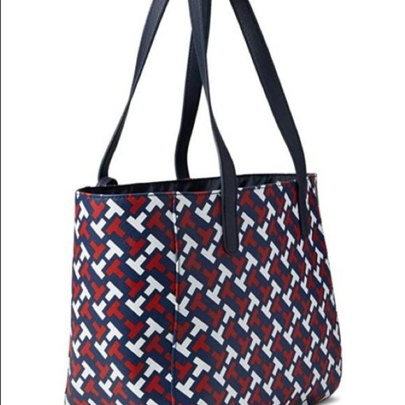 Tommy Hilfiger Lynn II Tote with Pouch- Multi - Picture 6 of 8